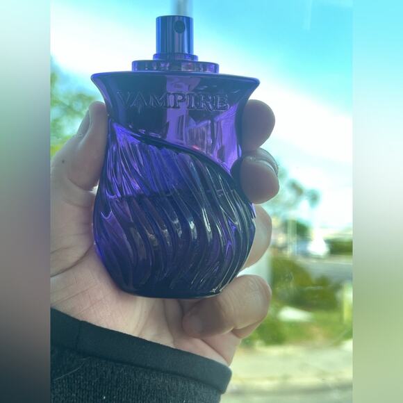 Body Fantasies VAMPIRE Midnight Parfums de Coeur purple 1 Fl Oz bottle50% left